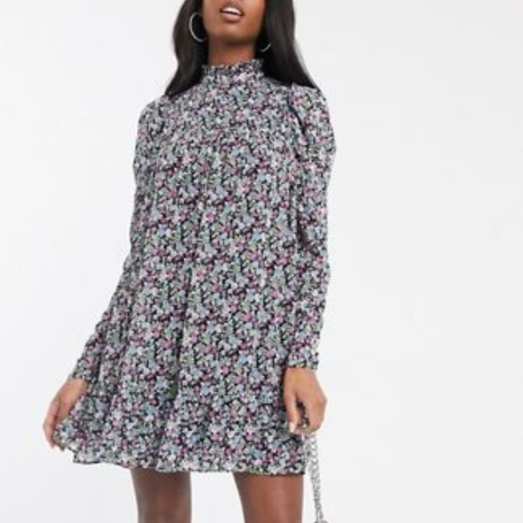 ASOS Misguided floral dress size 12 - Picture 1 of 4